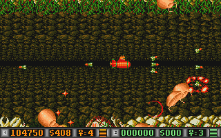 Blood Money atari screenshot