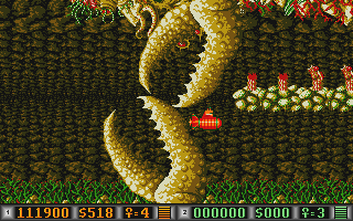 Blood Money atari screenshot