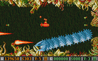 Blood Money atari screenshot