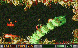 Blood Money atari screenshot