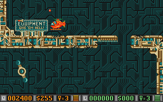 Blood Money atari screenshot