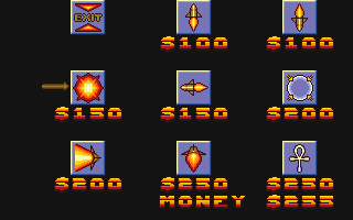 Blood Money atari screenshot