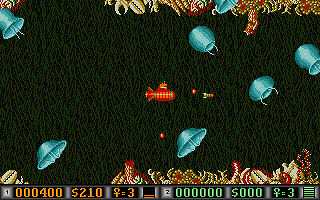 Blood Money atari screenshot