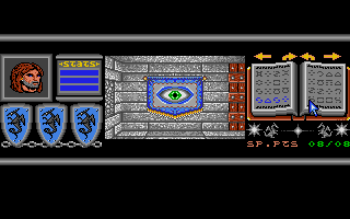 Bloodwych atari screenshot