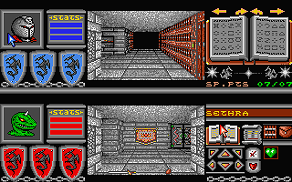 Bloodwych atari screenshot