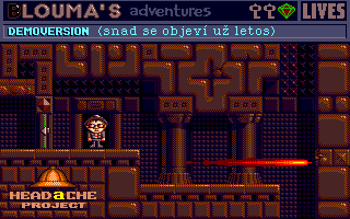 Blouma's Adventures atari screenshot