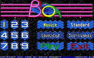 Blox atari screenshot