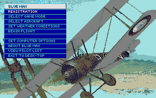 Blue Max - Aces of the Great War atari screenshot