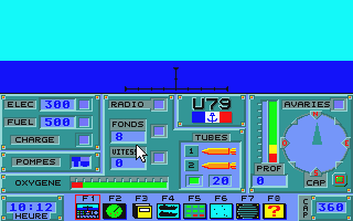 Blue War atari screenshot