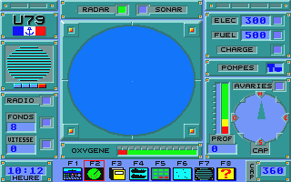 Blue War atari screenshot