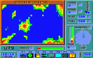 Blue War atari screenshot