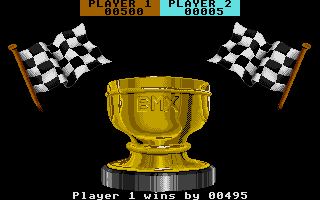 BMX Simulator atari screenshot