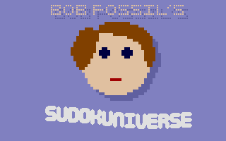 Bob Fossil's Sudokuniverse atari screenshot