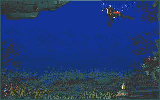 Bob Morane - Océans atari screenshot