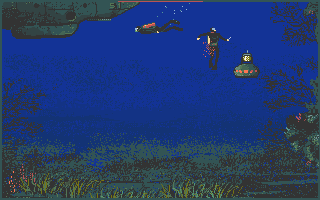 Bob Morane - Océans atari screenshot