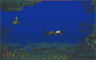 Bob Morane - Océans atari screenshot
