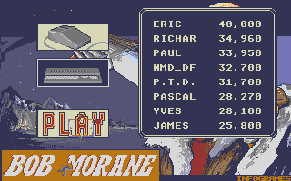 Bob Morane - Science Fiction atari screenshot