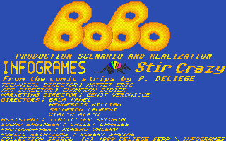 Bobo atari screenshot