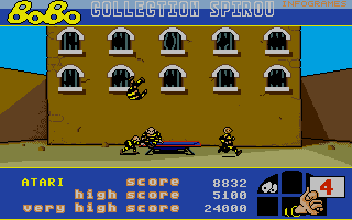 Bobo atari screenshot