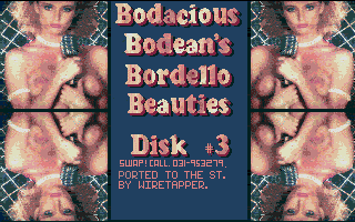 Bodacious Bodean's Bordello Beauties Disk #3 — screenshot 1