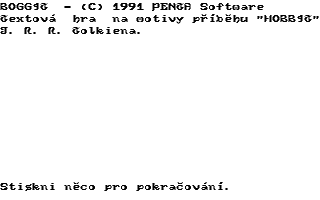 Boggit atari screenshot