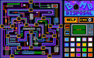 Bomb Disposal atari screenshot