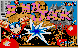 Bomb Jack atari screenshot