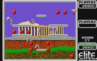 Bomb Jack atari screenshot