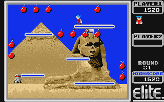 Bomb Jack atari screenshot