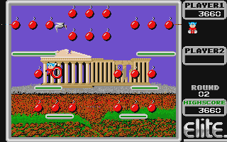 Bomb Jack atari screenshot