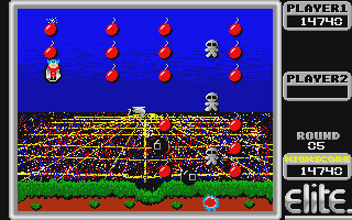 Bomb Jack atari screenshot