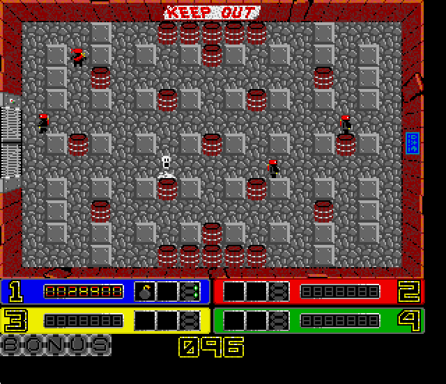 Bomb Squad atari screenshot