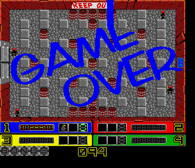 Bomb Squad [Falcon030] atari screenshot