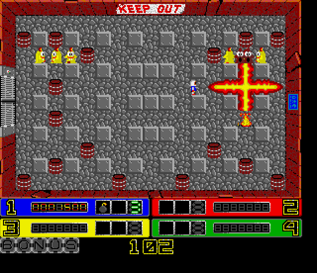 Bomb Squad atari screenshot