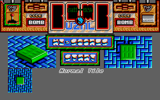 Bombuzal atari screenshot