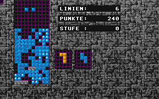 Bomtris atari screenshot