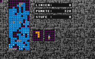 Bomtris atari screenshot