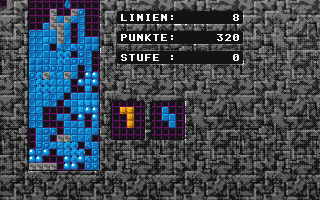Bomtris atari screenshot