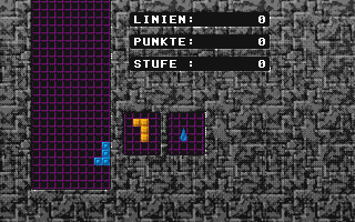 Bomtris atari screenshot