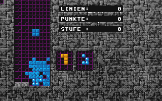 Bomtris atari screenshot