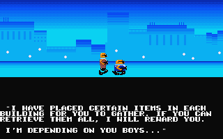 Bonanza Bros. atari screenshot