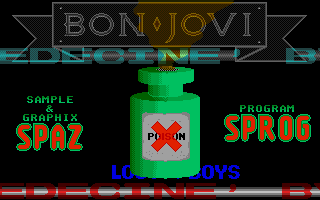 Bon Jovi Demo atari screenshot