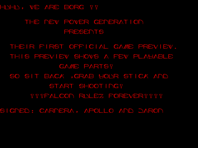 Boom [Falcon030] atari screenshot