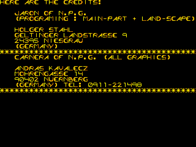 Boom [Falcon030] atari screenshot