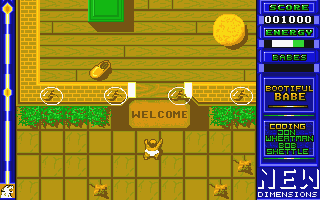 Bootiful Babe atari screenshot