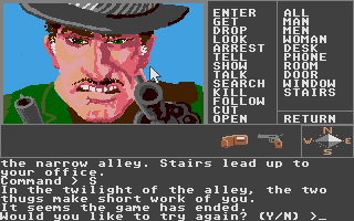 Borrowed Time atari screenshot