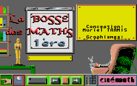 Bosse des Maths 1ère (La) atari screenshot