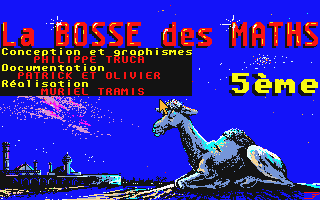 Bosse des Maths - 5ème (La)