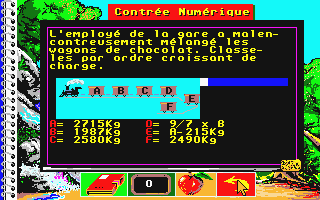 Bosse des Maths - 5ème (La) atari screenshot
