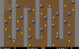 Boulder Smash atari screenshot